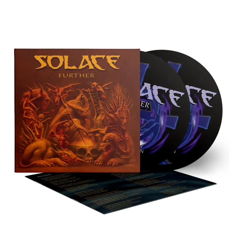 SOLACE · Further | DIGISLEEVE 2CD (Stoner Metal/Doom Metal CDs) · Bild 2