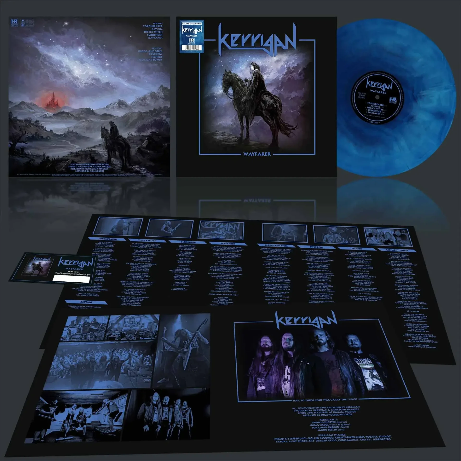 KERRIGAN · Wayfarer | BLUE GALAXY LP (Heavy Metal Vinyl) · Bild 2