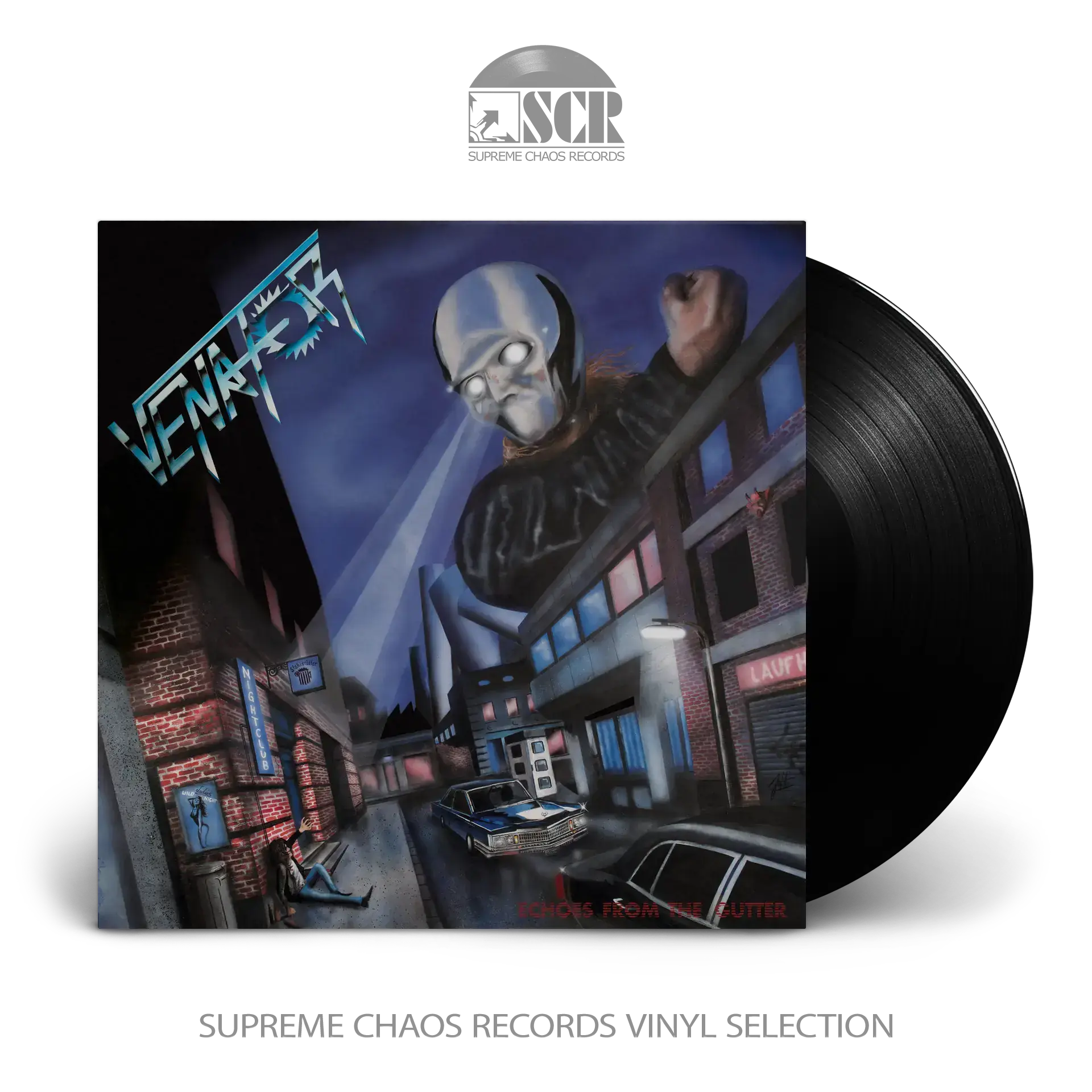 VENATOR · Echoes From The Gutter | BLACK LP (Heavy Metal Vinyl)