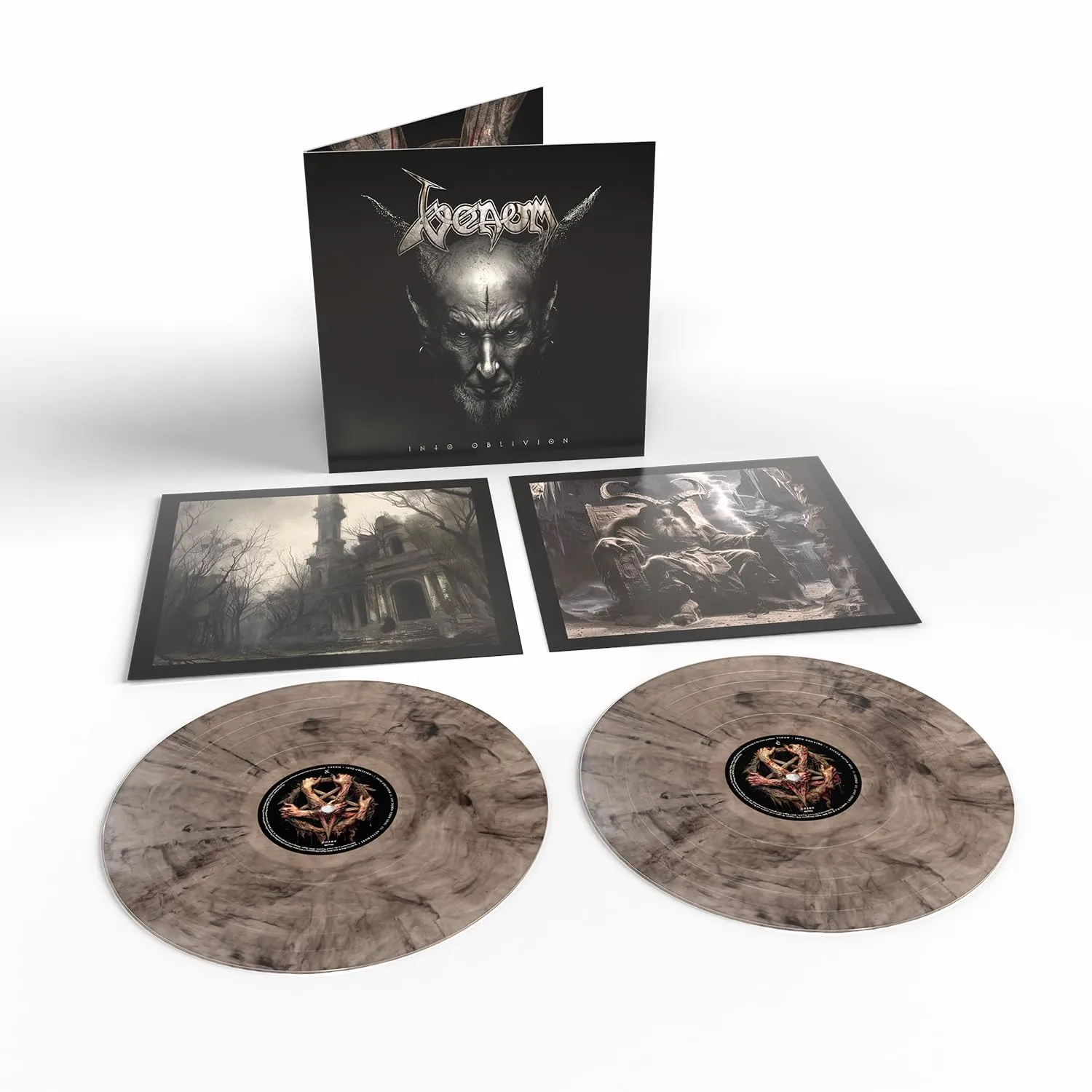 VENOM · Into Oblivion | BLACK CLEAR SMOKE 2LP (Heavy Metal Vinyl) · Bild 3