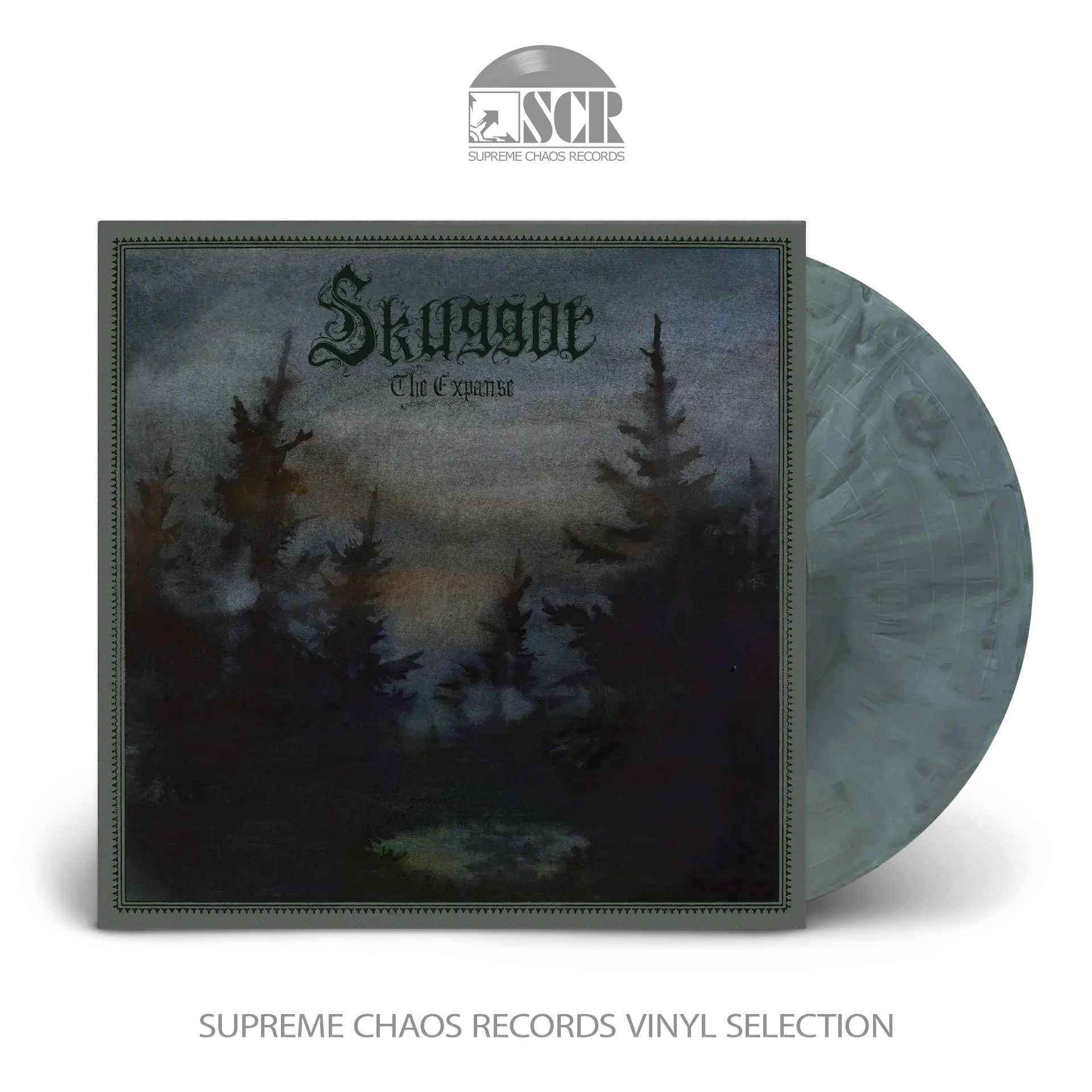 SKUGGOR · The Expanse | MARBLED LP (Black Metal Vinyl)