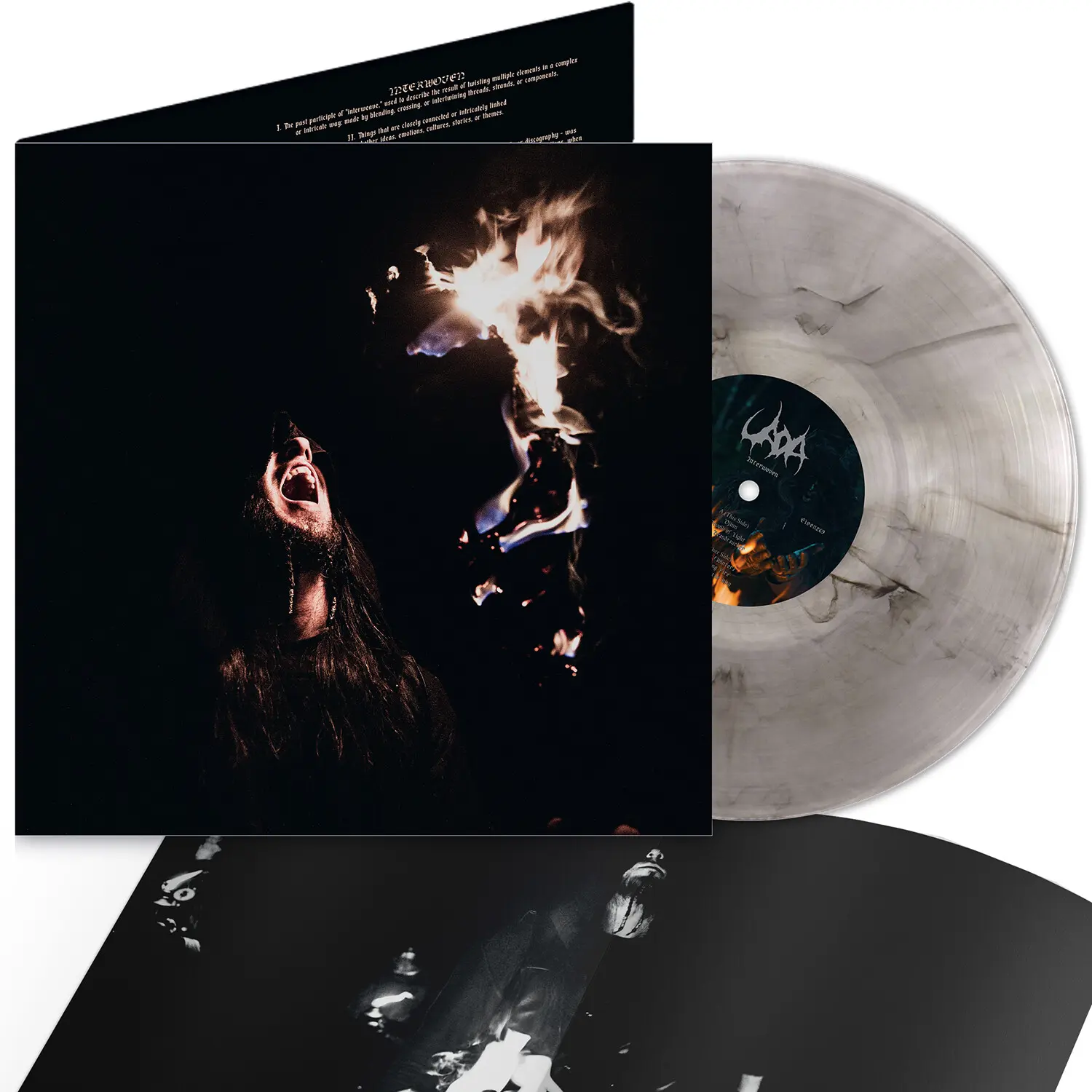 UADA · Interwoven | SMOKE LP (Black Metal Vinyl) · Bild 3