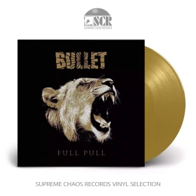 BULLET · Full Pull | GOLD LP (Hard Rock Vinyl)