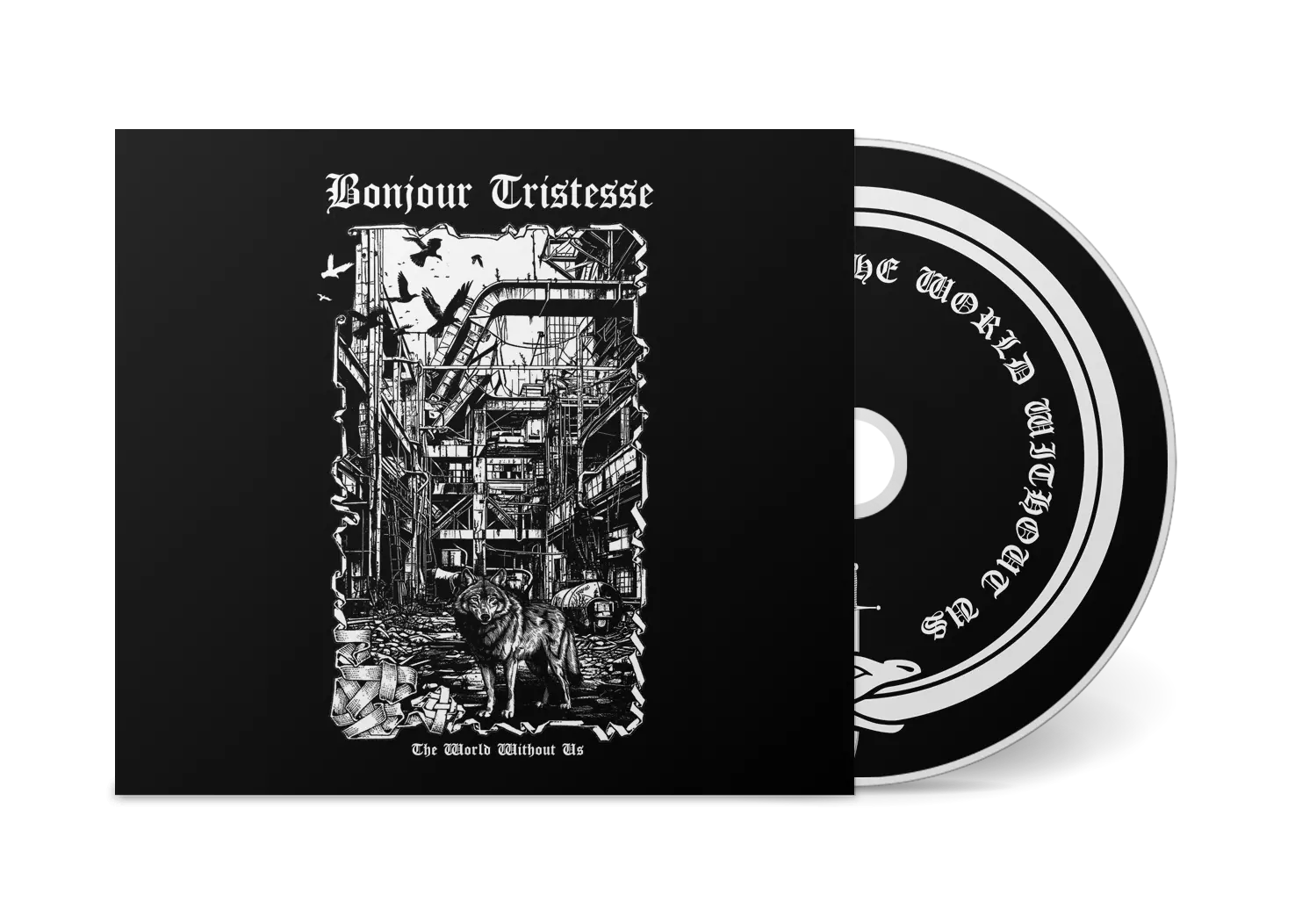 BONJOUR TRISTESSE · The World Without Us | DIGIPAK T-SHIRT BUNDLE (Black Metal CDs) · Bild 3