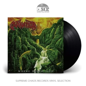 CARNATION · Where Death Lies | BLACK LP (Death Metal Vinyl)