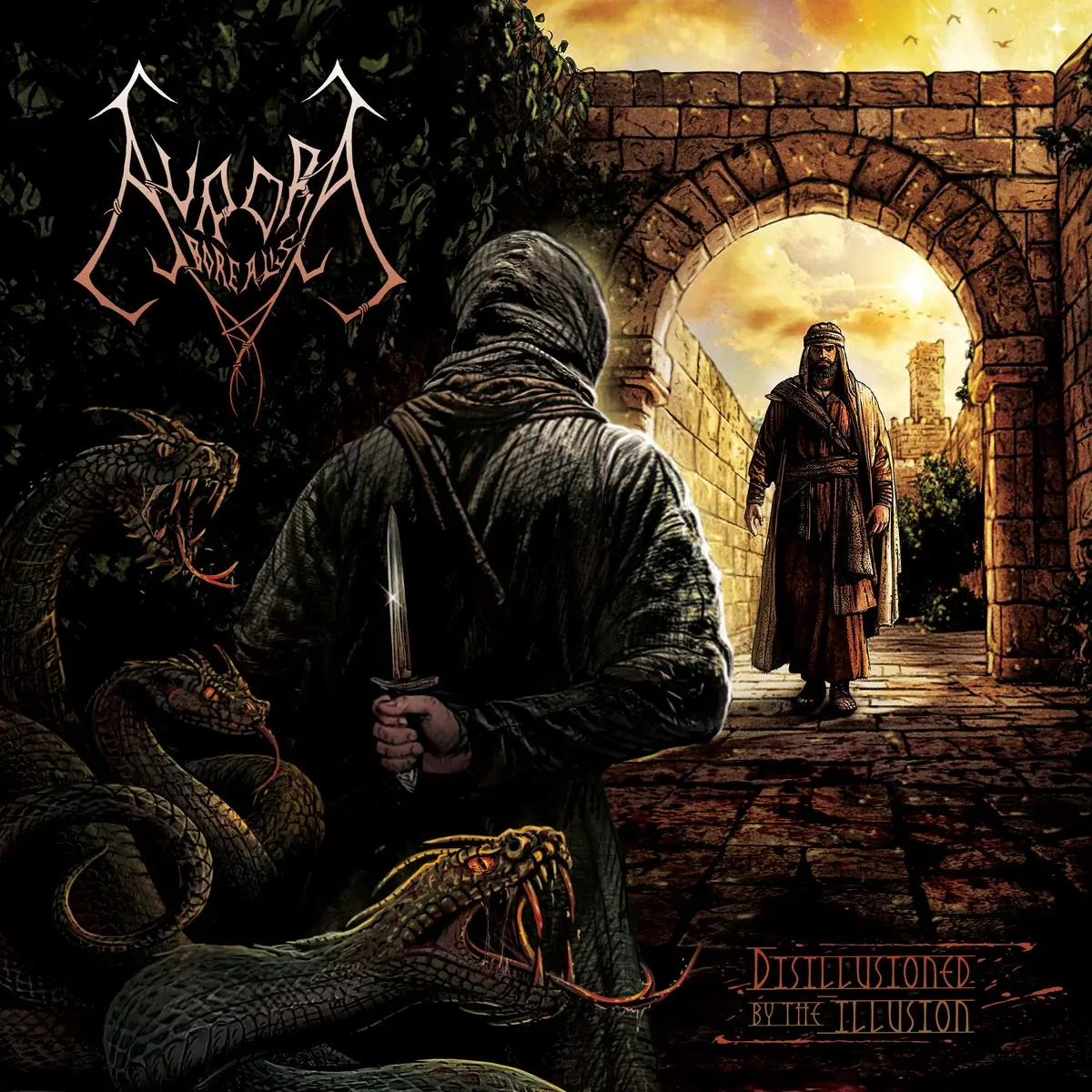 AURORA BOREALIS · Disillusioned By The Illusion | BLACK LP (Death Metal/Black Metal Vinyl) · Bild 1