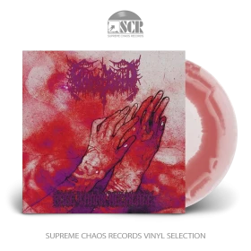 GHOST BATH · Rose Thorn Necklace | RED SWIRL LP (Black Metal Vinyl)