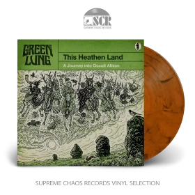 GREEN LUNG · This Heathen Land | TRANSPARENT ORANGE/BLACK SMOKE LP (Stoner Rock Vinyl)