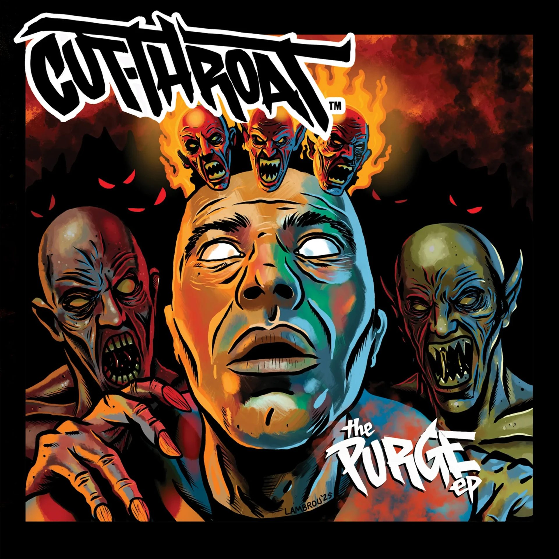 CUTTHROAT · The Purge | BLACK LP (Hardcore Vinyl) · Bild 1