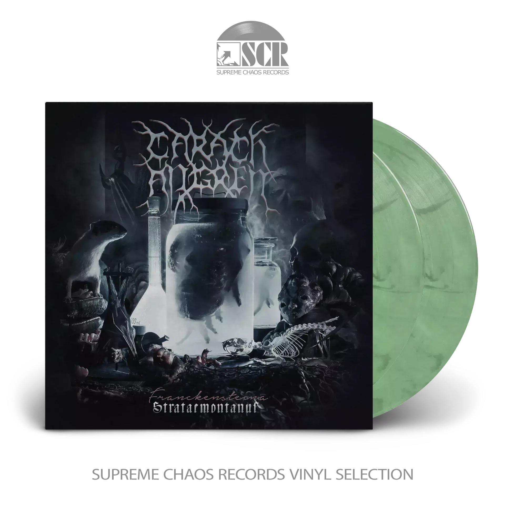 CARACH ANGREN · Franckensteina Strataemontanus | COKE BOTTLE GREEN DOUBLE VINYL (Symphonic Black Metal Vinyl)