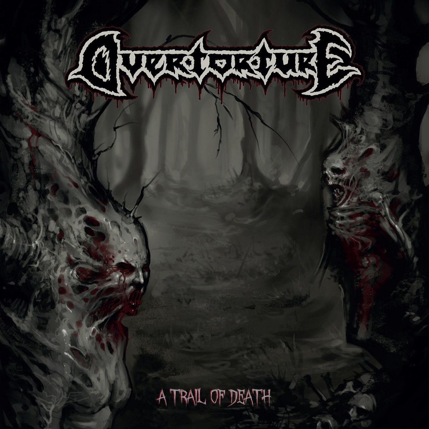 OVERTORTURE · A Trail Of Death | BLACK LP (Death Metal Vinyl) · Bild 1