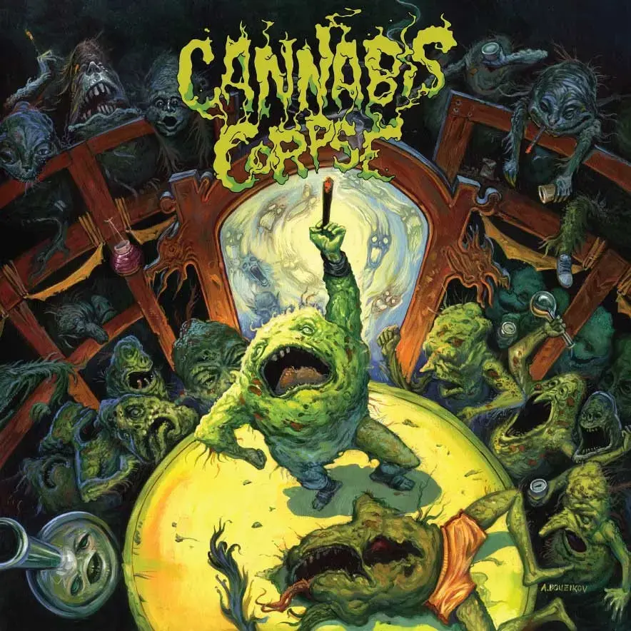 CANNABIS CORPSE · The Weeding | WHITE LP (Death Metal Vinyl) · Bild 1