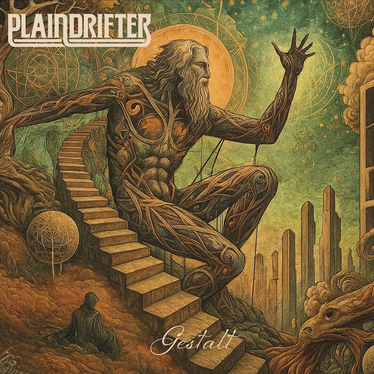 PLAINDRIFTER · Gestalt | GREEN MARBLE LP (Stoner Rock Vinyl) · Bild 1