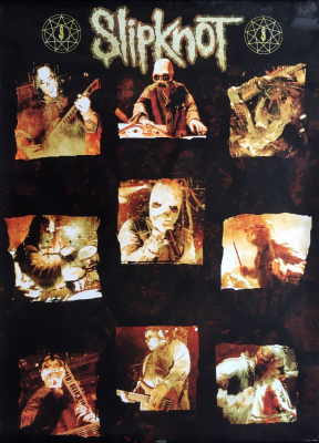SLIPKNOT - Dirty Band Collage · PP0991 POSTER (Metalcore Others)