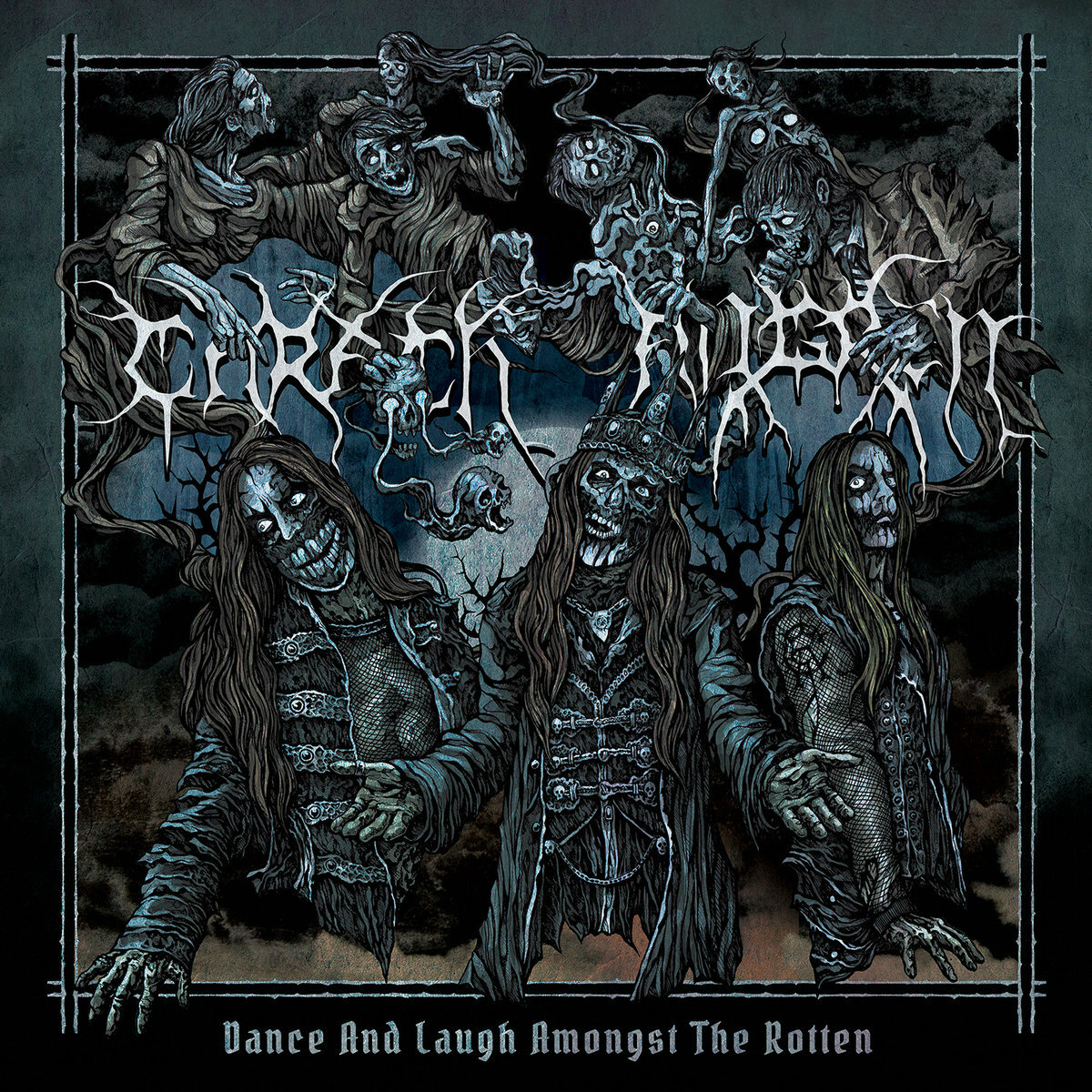 CARACH ANGREN · Dance And Laugh Amongst The Rotten | TRANSPARENT LIGHT BLUE 2LP (Death Metal Vinyl) · Bild 1