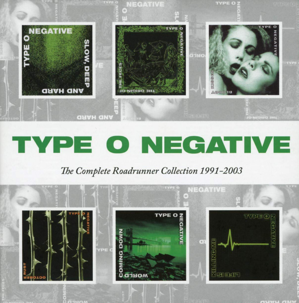 TYPE O NEGATIVE · The Complete Roadrunner Collection 1991-2003 | 6CD BOX (Gothic Metal CDs)