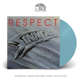 SINNER · Respect | LIGHT BLUE LP (Heavy Metal Vinyl)