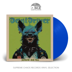 DEVILDRIVER · Strike and Kill | BLUE LP (Melodic Death Metal Vinyl)