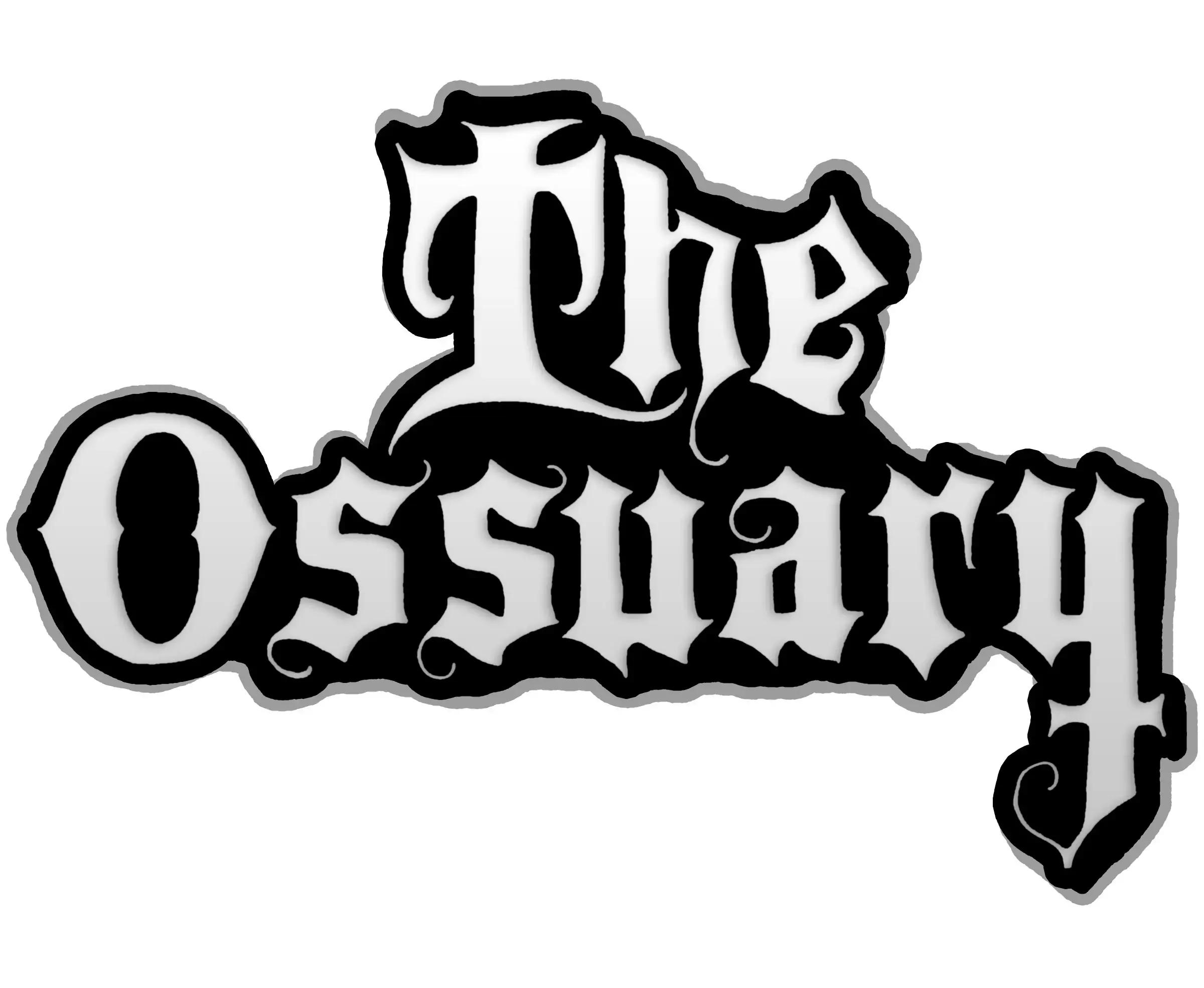 THE OSSUARY · Logo Pin | METAL PIN (Doom Metal/Doom Rock/Occult Rock Others)