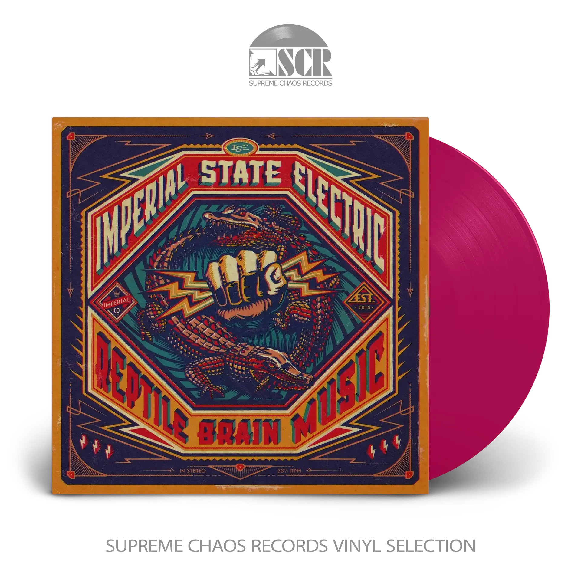 IMPERIAL STATE ELECTRIC · Reptile Brain Music (B-Stock) | VIOLET LP (Hard Rock Vinyl)