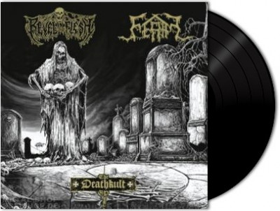 REVEL IN FLESH / FERAL - The Deathkult E.P. [SPLIT 7" EP]