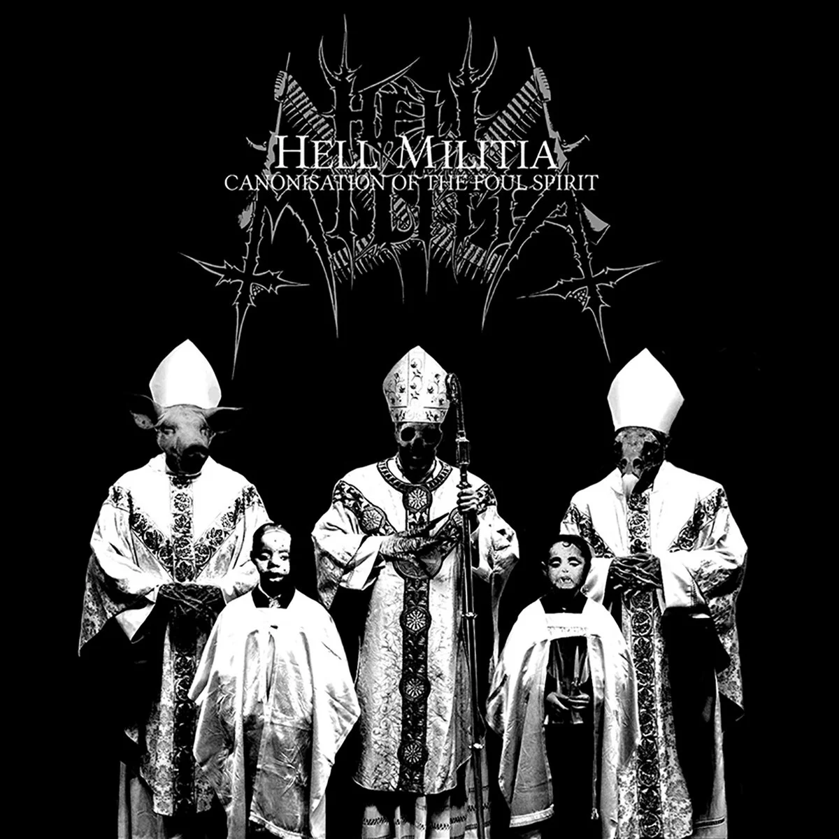 HELL MILITIA · Canonisation Of The Foul Spirit | DIGIPAK CD (Black Metal CDs)