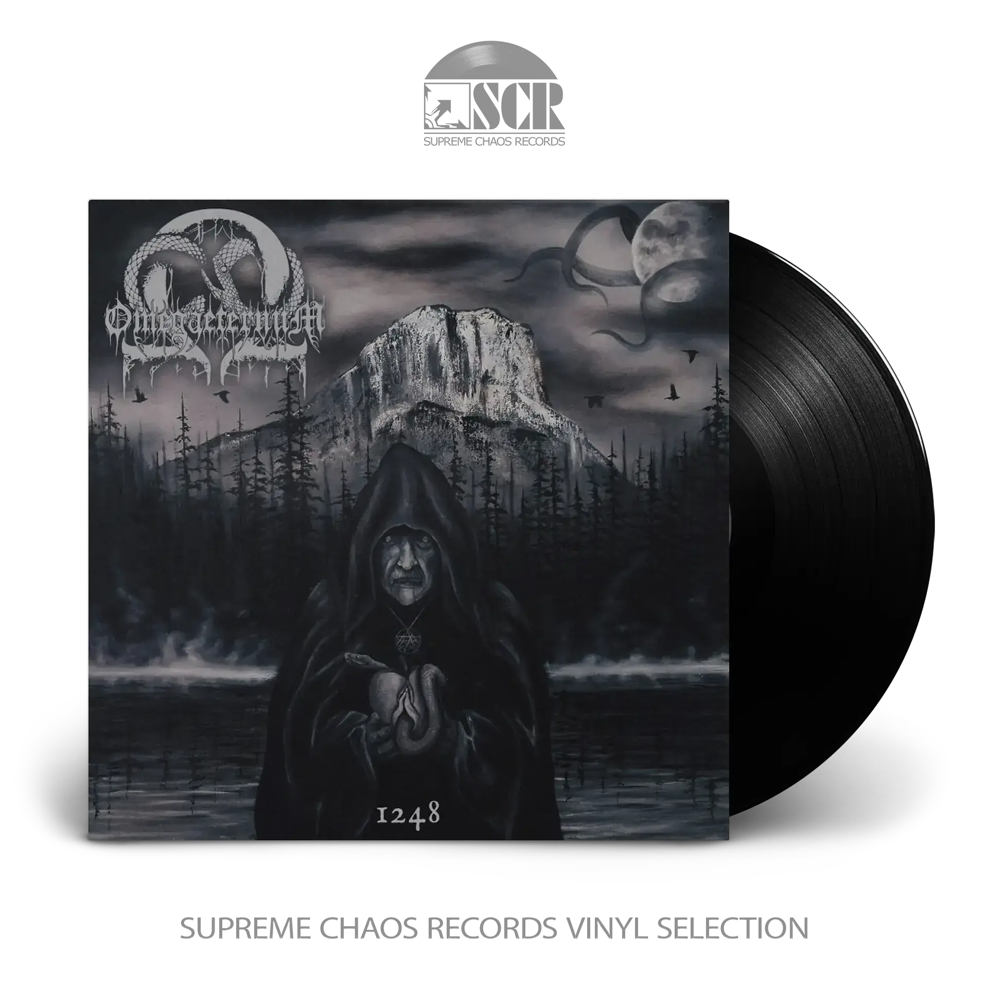 OMEGAETERNUM · 1248 | BLACK 2LP (Black Metal Vinyl)