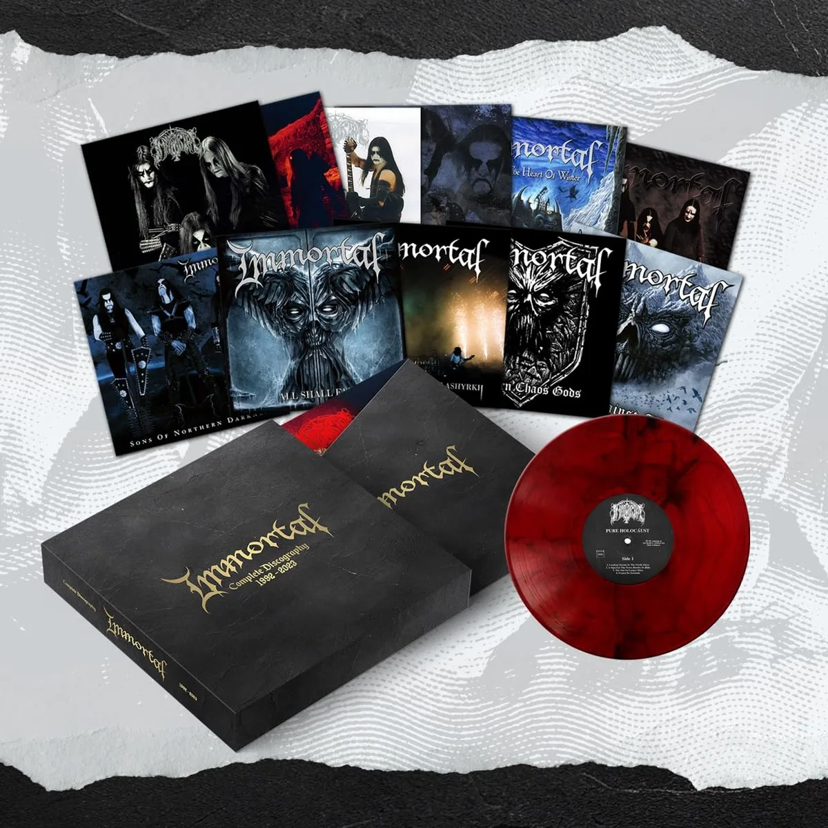 IMMORTAL · Immortal Complete Discography 1992-2023 | 11LP DELUXE BOX SET (Black Metal Vinyl)