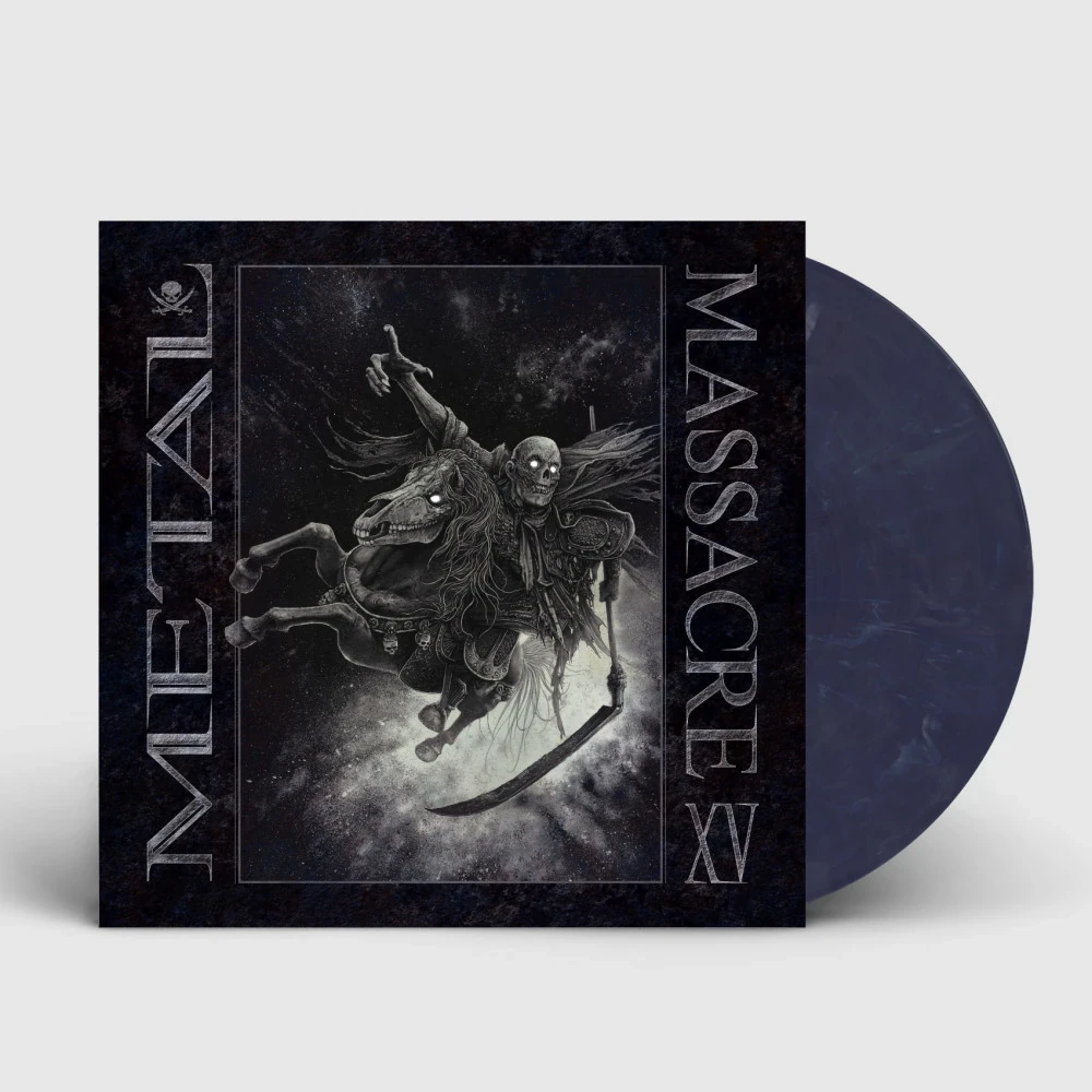VARIOUS · Metal Massacre XV | NIGHT BLUE LP (Heavy Metal Vinyl)
