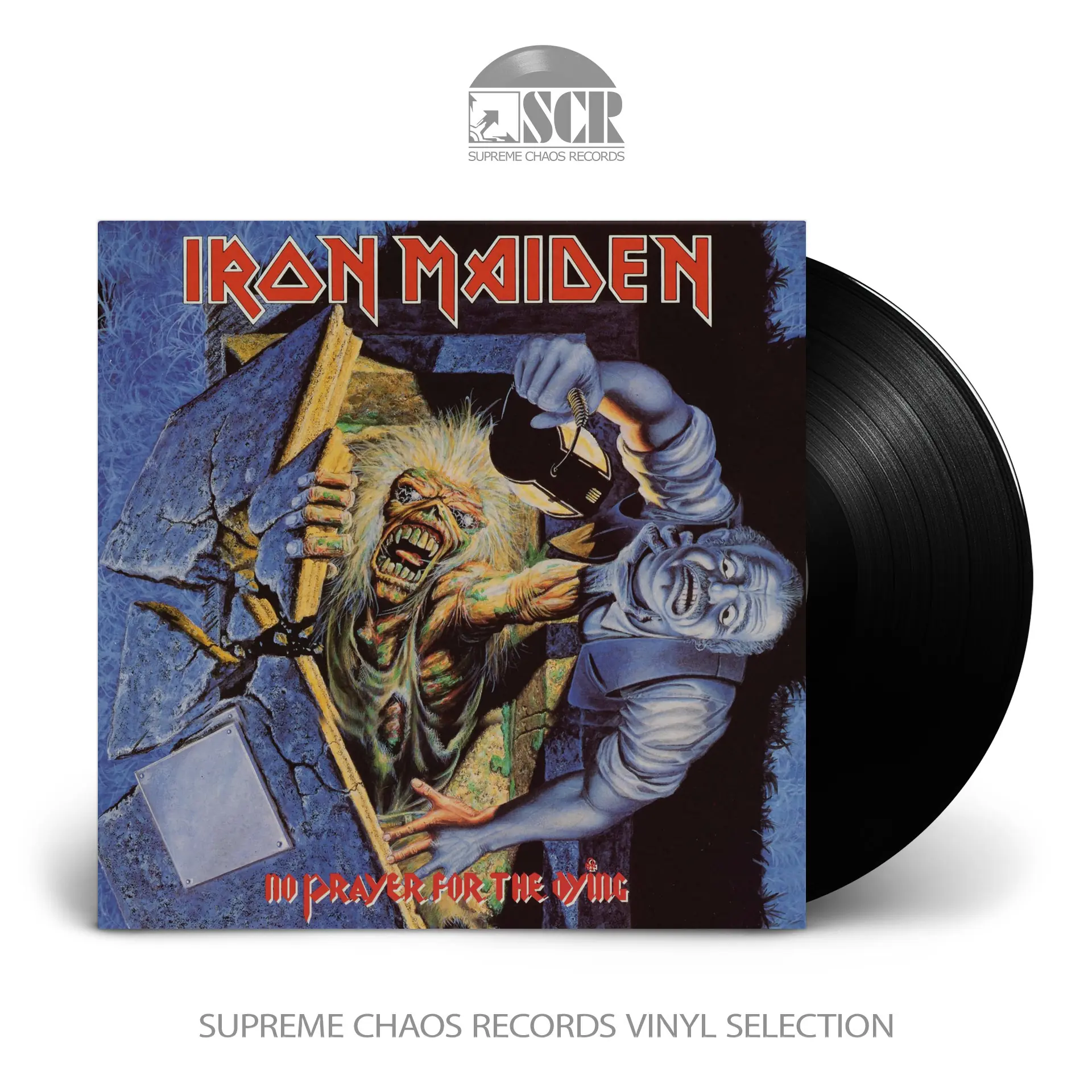 IRON MAIDEN - No Prayer For The Dying · BLACK LP (Heavy Metal Vinyl)