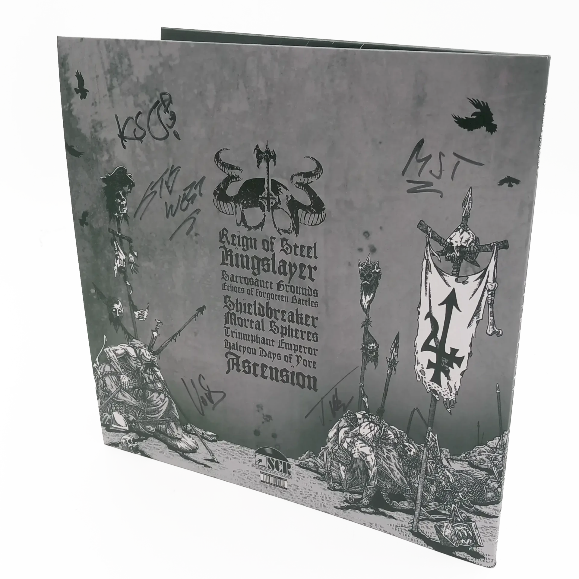 THRONEHAMMER - Kingslayer (Signed) · EXCLUSIVE BOX SET (Doom Metal/Epic Metal/Death Metal Vinyl) · Bild 1