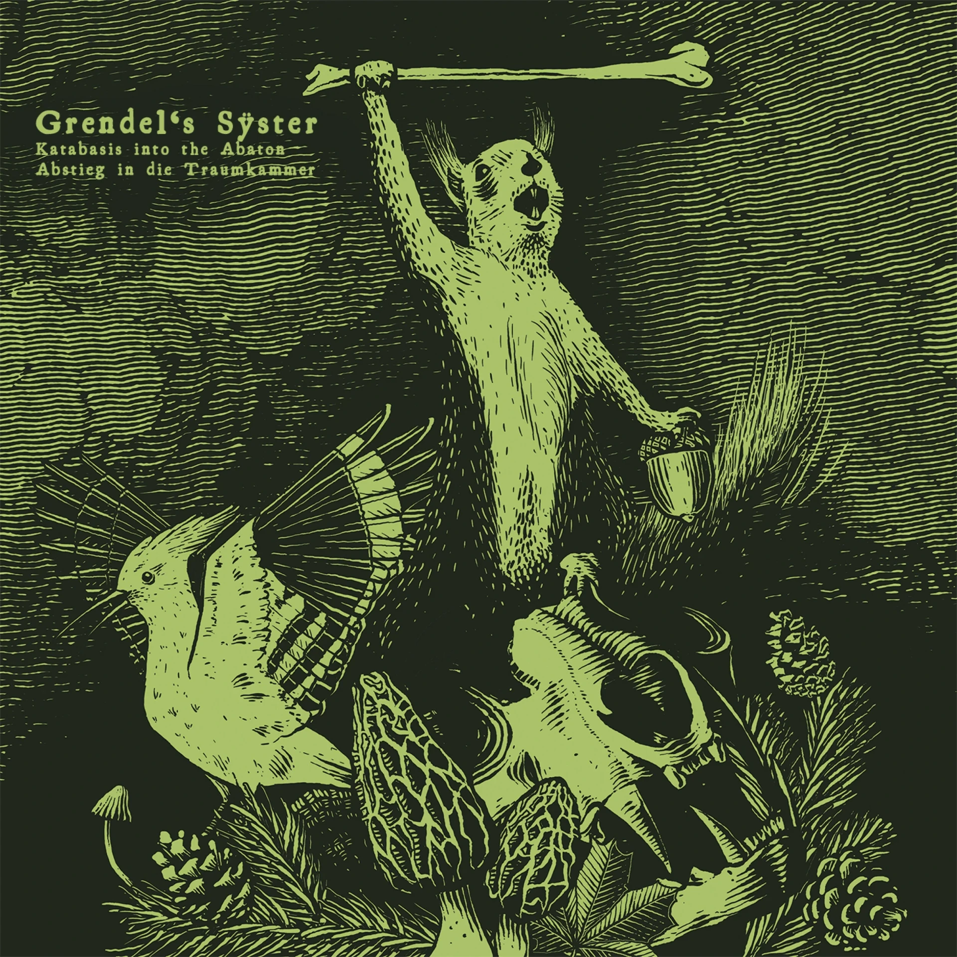 GRENDEL'S SŸSTER · Katabasis Into The Abaton | BLACK LP (Heavy Metal Vinyl) · Bild 1