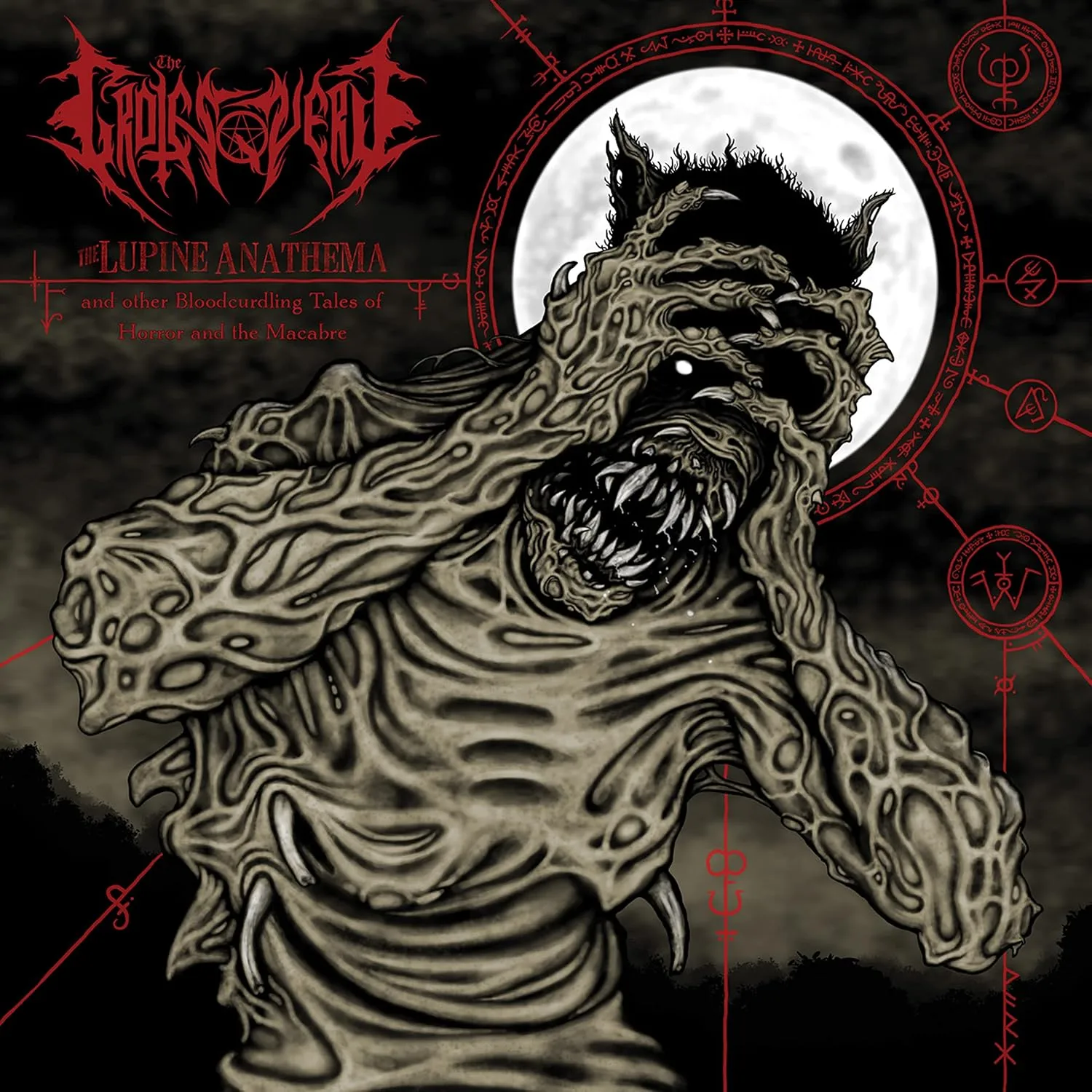 THE GROTESQUERY · The Lupine Anathema (And Other Bloodcurdling Tales Of Horror And The Macabre) | CD (Death Metal CDs)