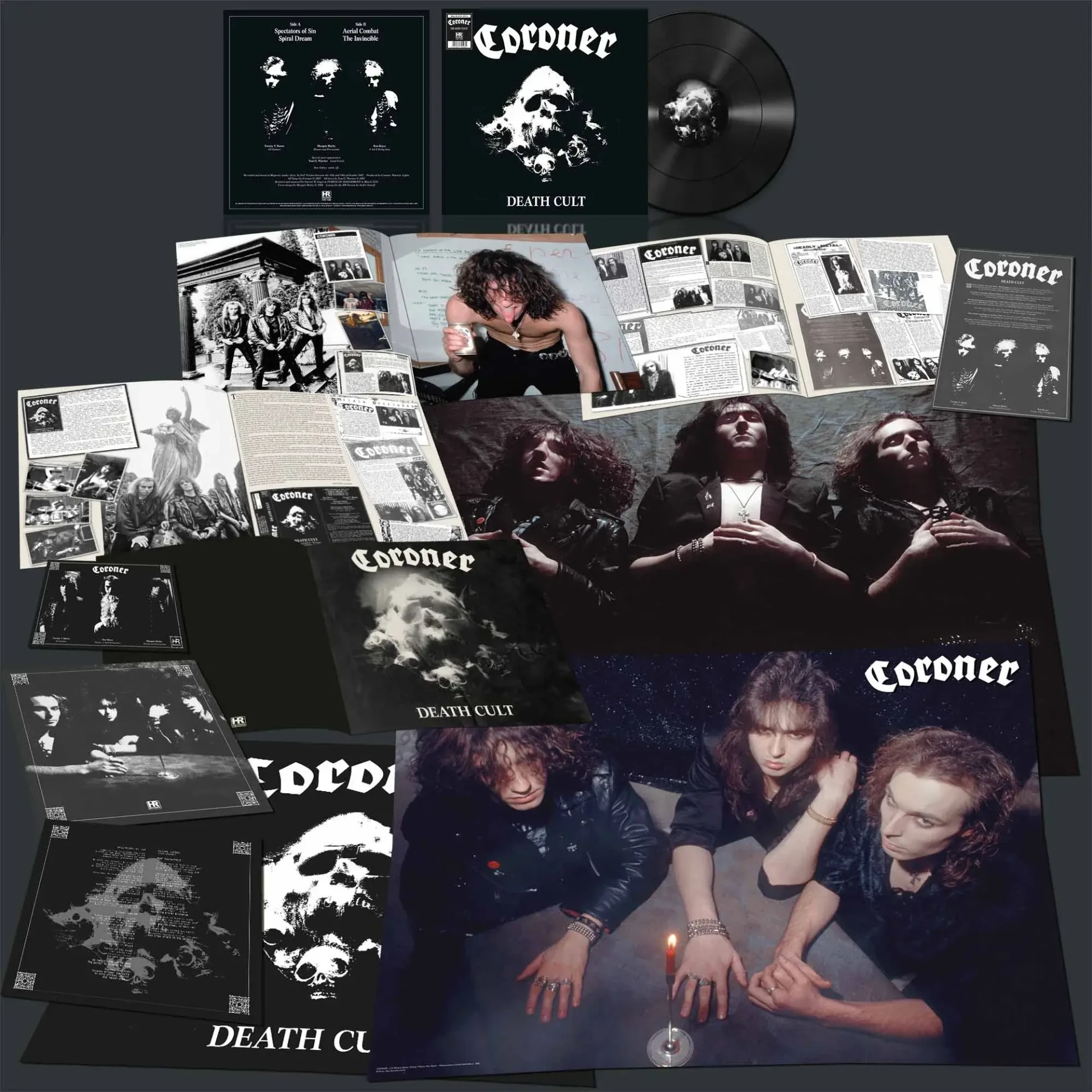CORONER - Death Cult [BLACK LP] (Thrash Metal Vinyl) · Bild 2