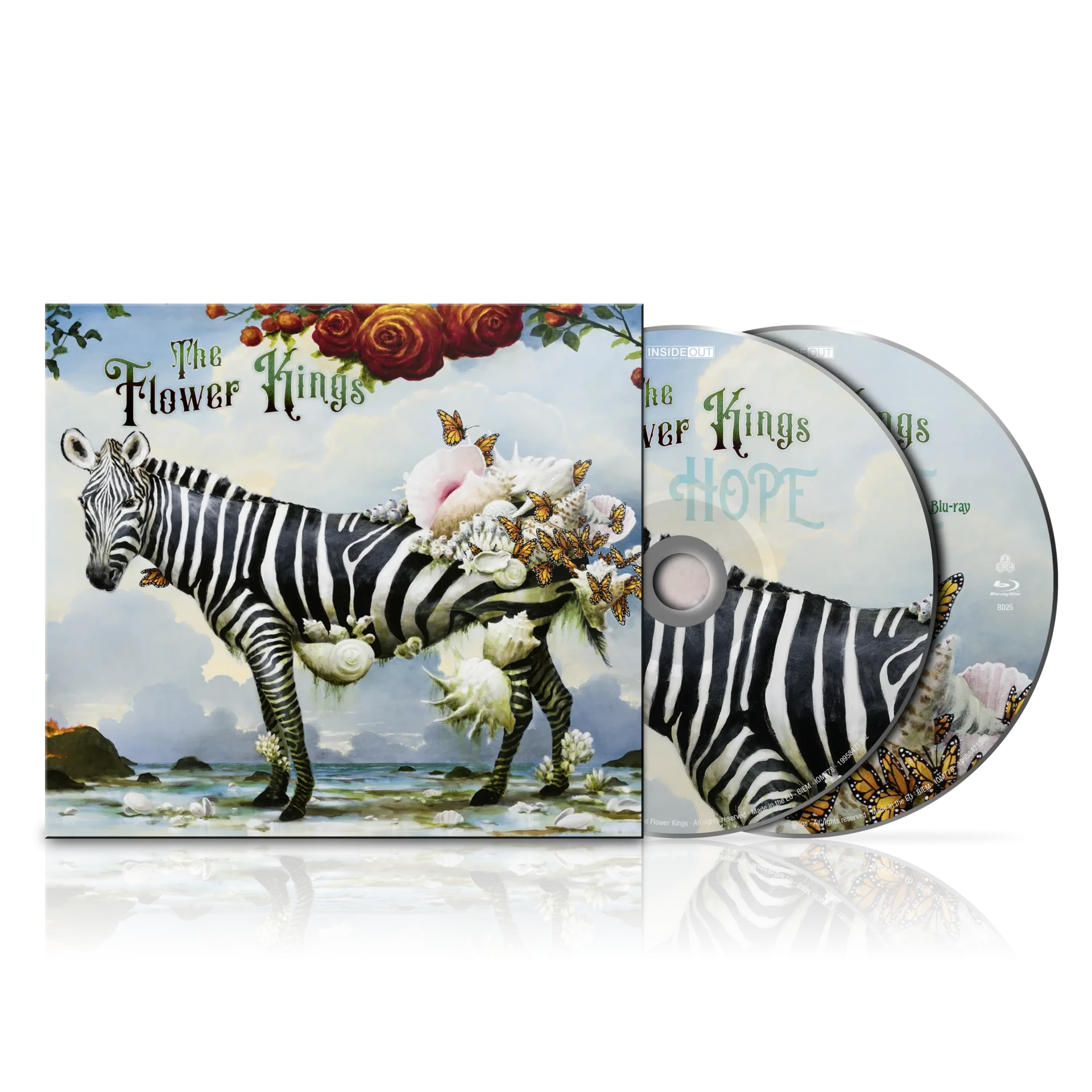 THE FLOWER KINGS - Hope [CD+BLU-RAY DIGIPAK] (Classic Rock/Progressive Rock CDs)