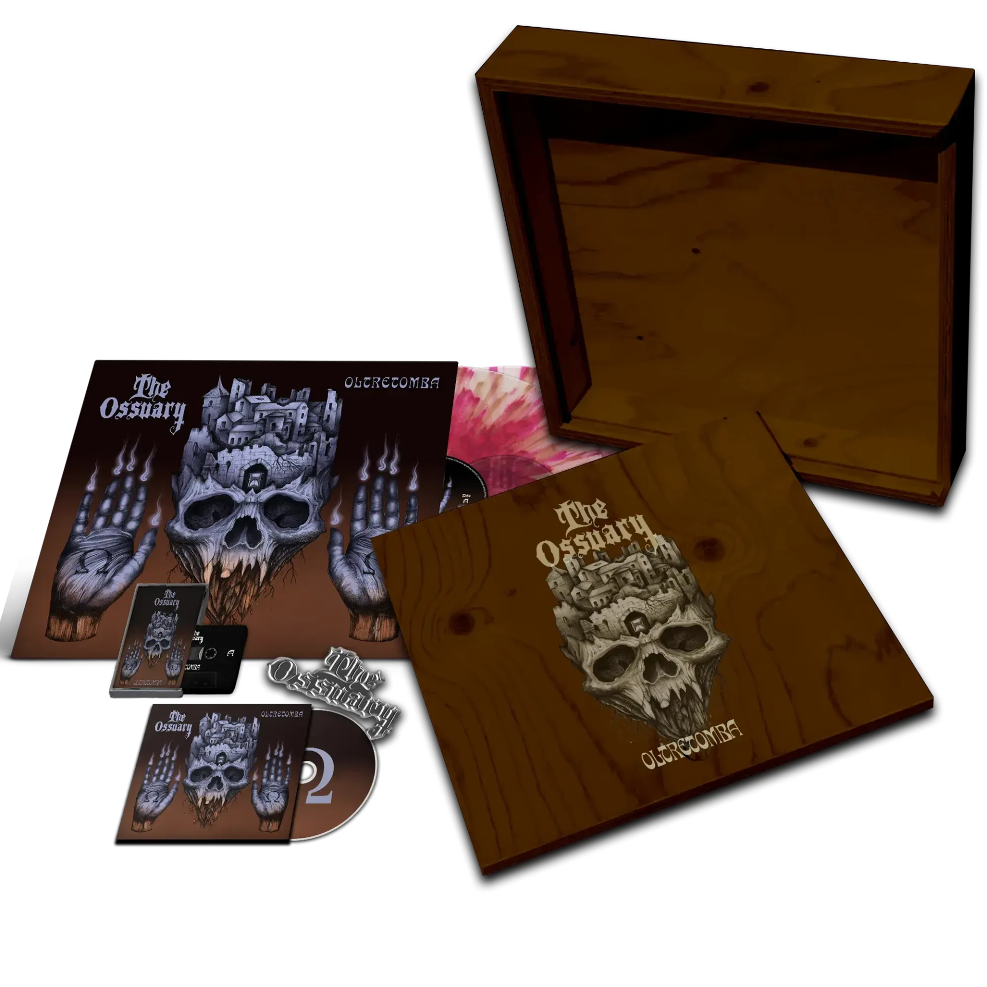 THE OSSUARY - Oltretomba · WOODEN LP/CD/TAPE BOX THE OSSUARY - Oltretomba · WOODEN LP/CD/TAPE BOX (Hard Rock Vinyl)