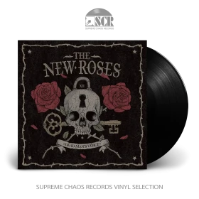 THE NEW ROSES · Dead Man's Voice | BLACK LP (Hard Rock Vinyl)