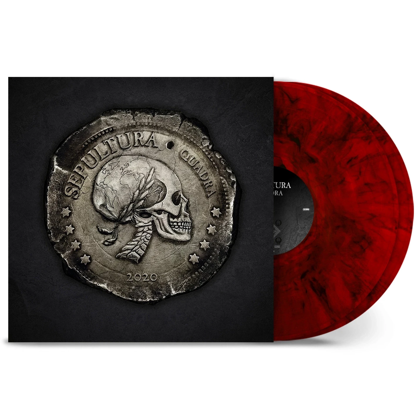 SEPULTURA · Quadra | RUBY RED MARBLED 2LP (Thrash Metal Vinyl)
