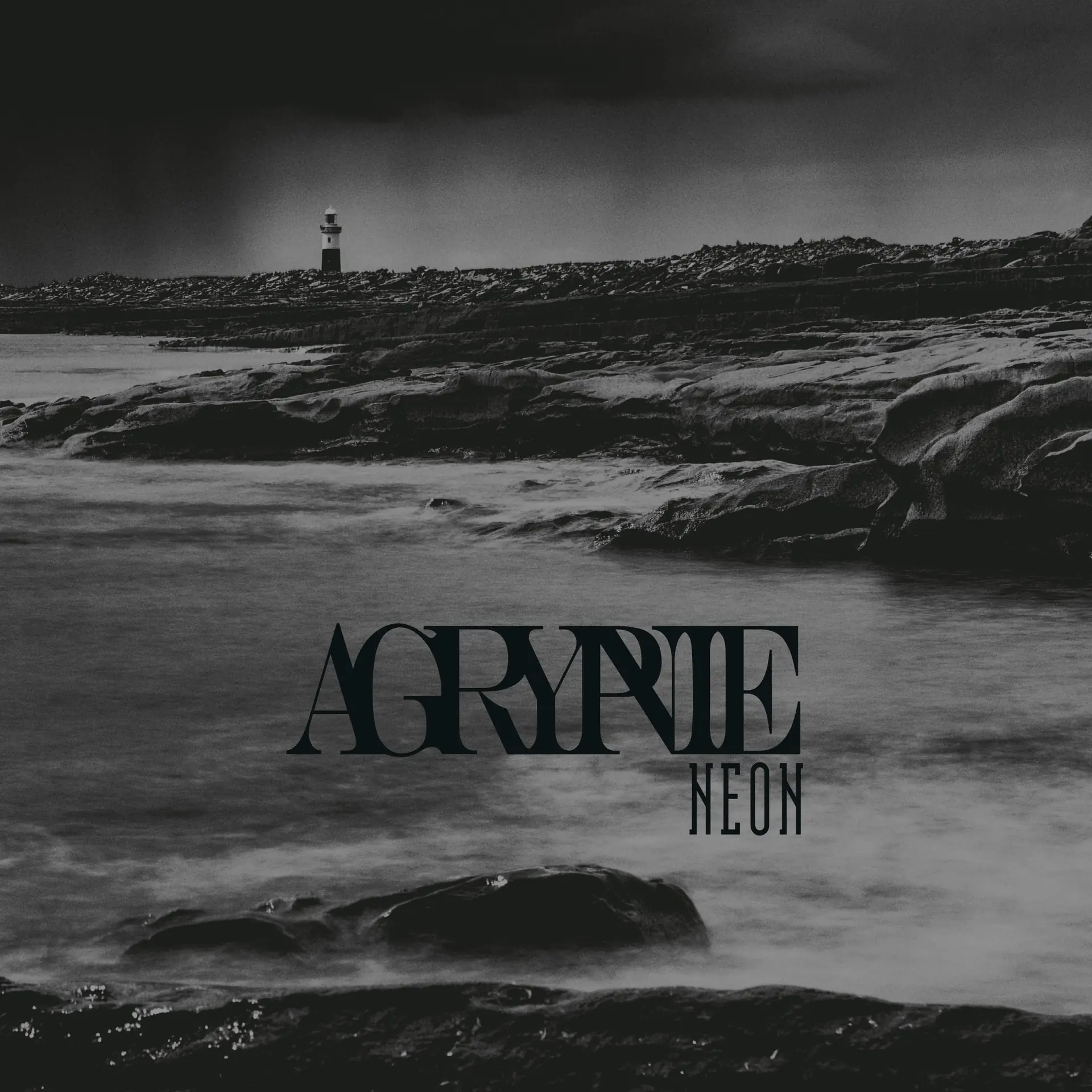 AGRYPNIE · Neon | BLACK 7" EP (Black Metal/Alternative Rock Vinyl) · Bild 1