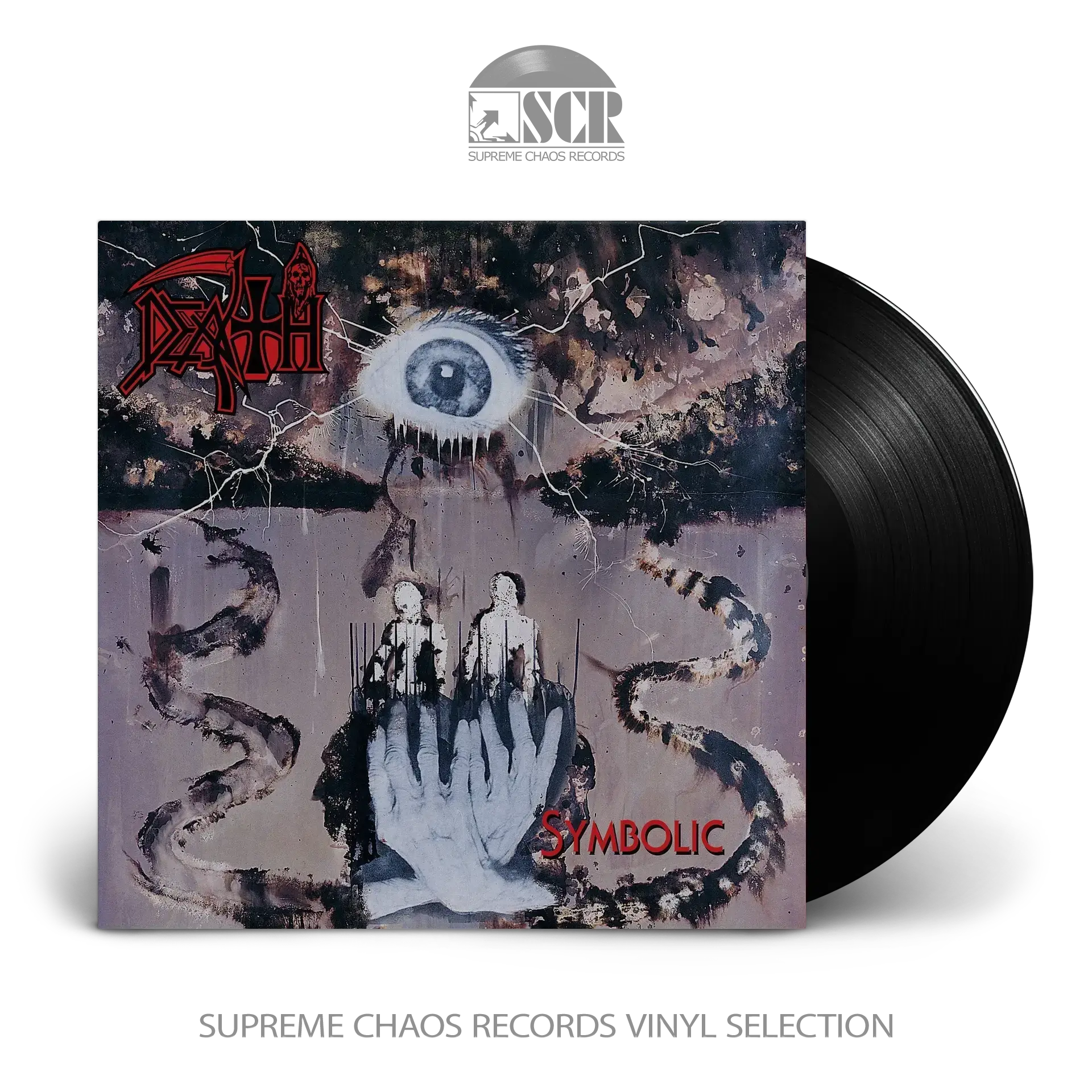 DEATH · Symbolic (Re-Release 2025) | BLACK LP (Death Metal/Progressive Metal Vinyl)