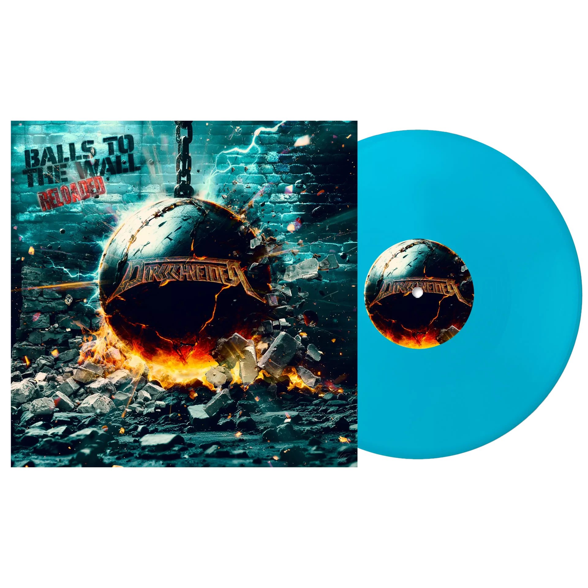 DIRKSCHNEIDER · Balls To The Wall Reloaded | BLUE VINYL (Heavy Metal Vinyl)