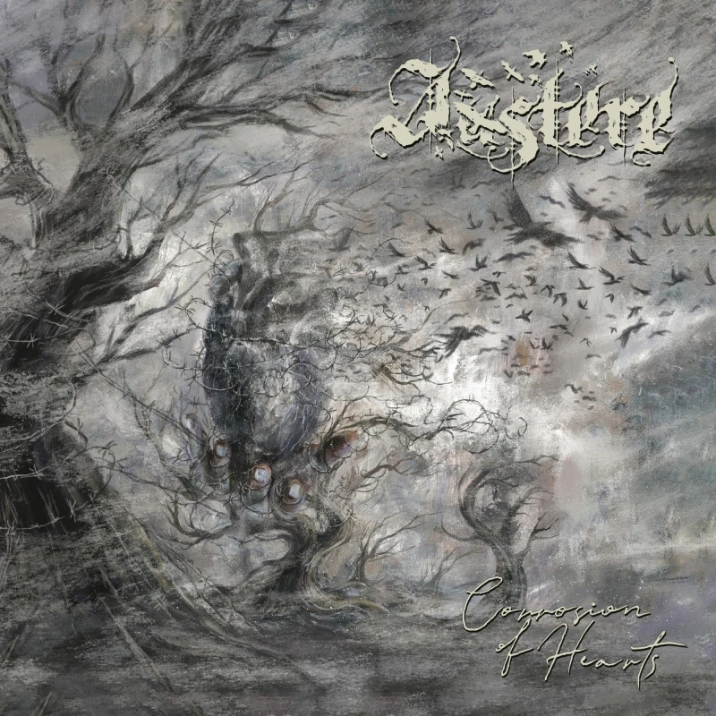 AUSTERE · Corrosion of Hearts | BLACK LP (Black Metal Vinyl) · Bild 1
