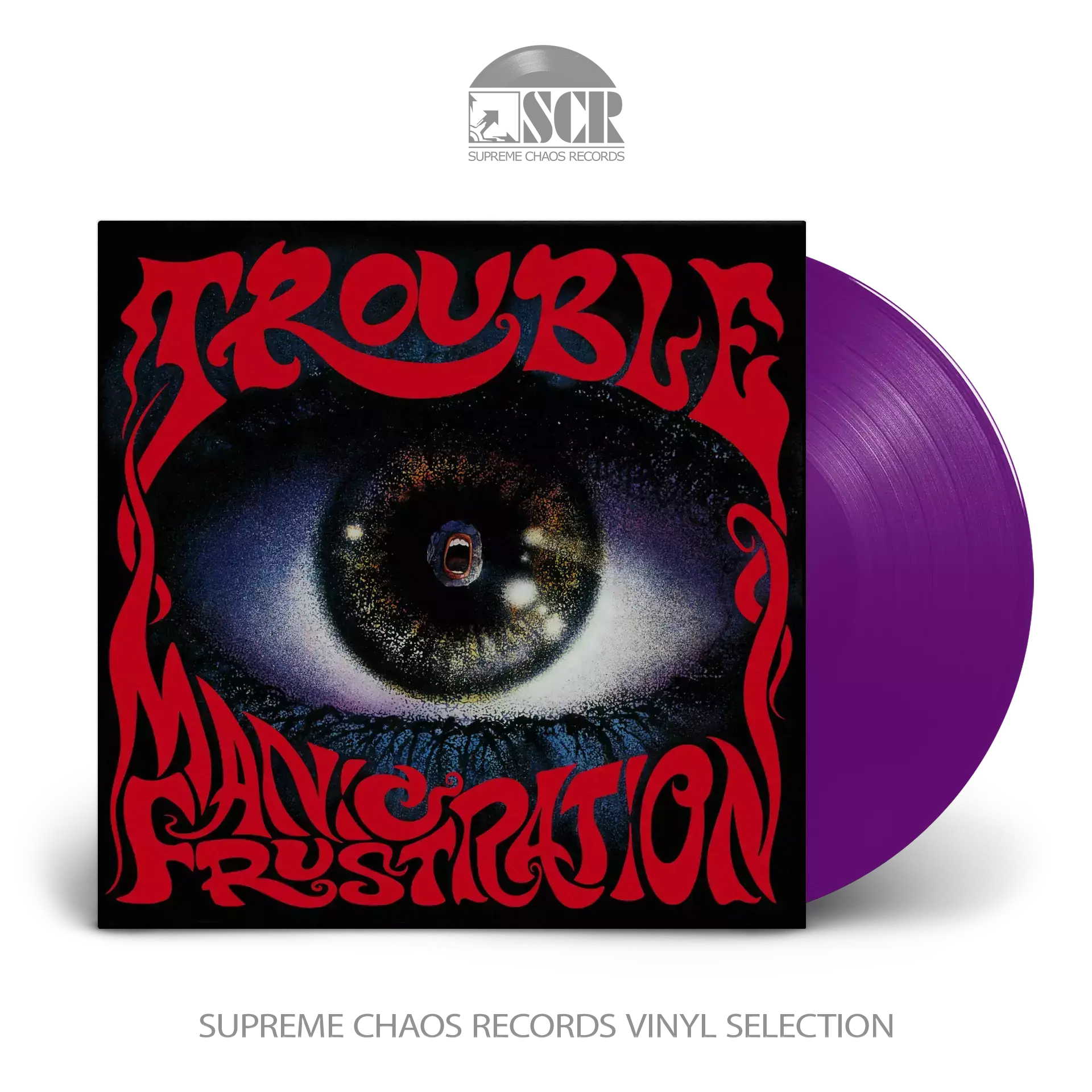 TROUBLE - Manic Frustration · PURPLE LP TROUBLE - Manic Frustration · PURPLE LP (Doom Metal Vinyl)