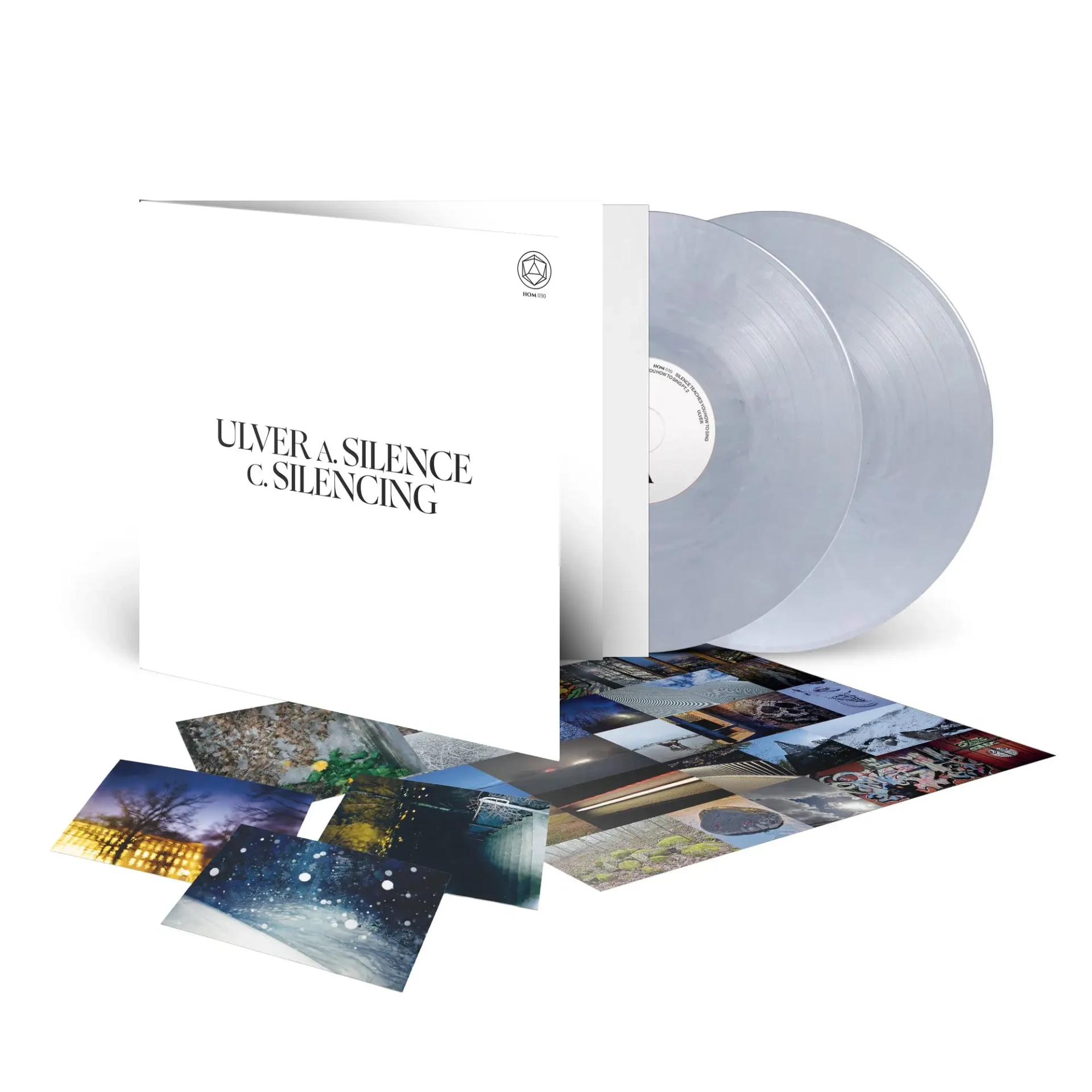 ULVER · Silence Teaches You How to Sing / Silencing the Singing | CLEAR/WHITE MARBLED 2LP (Rock Vinyl) · Bild 2