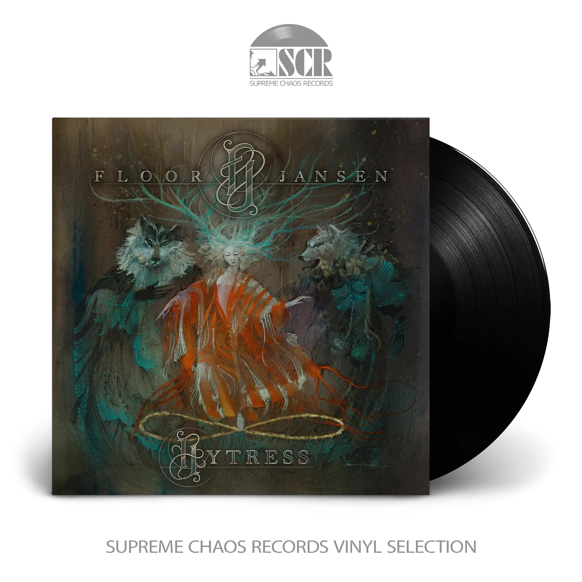 FLOOR JANSEN · Hytress | BLACK LP (Alternative Rock/Heavy Metal Vinyl)
