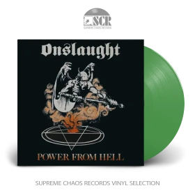 ONSLAUGHT · Power From Hell | GREEN LP (Thrash Metal Vinyl)