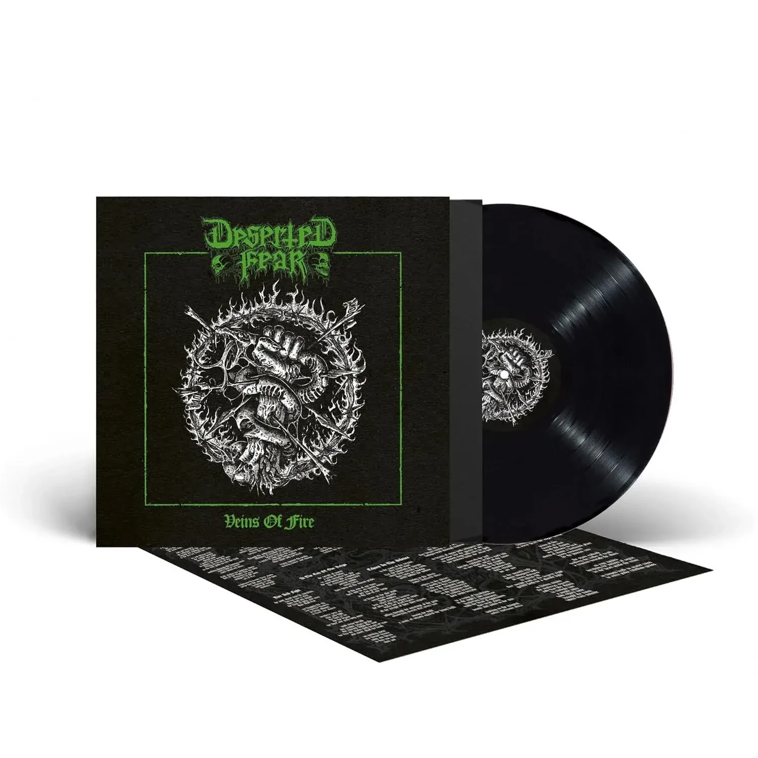 DESERTED FEAR · Veins Of Fire (B-Stock) | BLACK LP (Death Metal Vinyl) · Bild 2