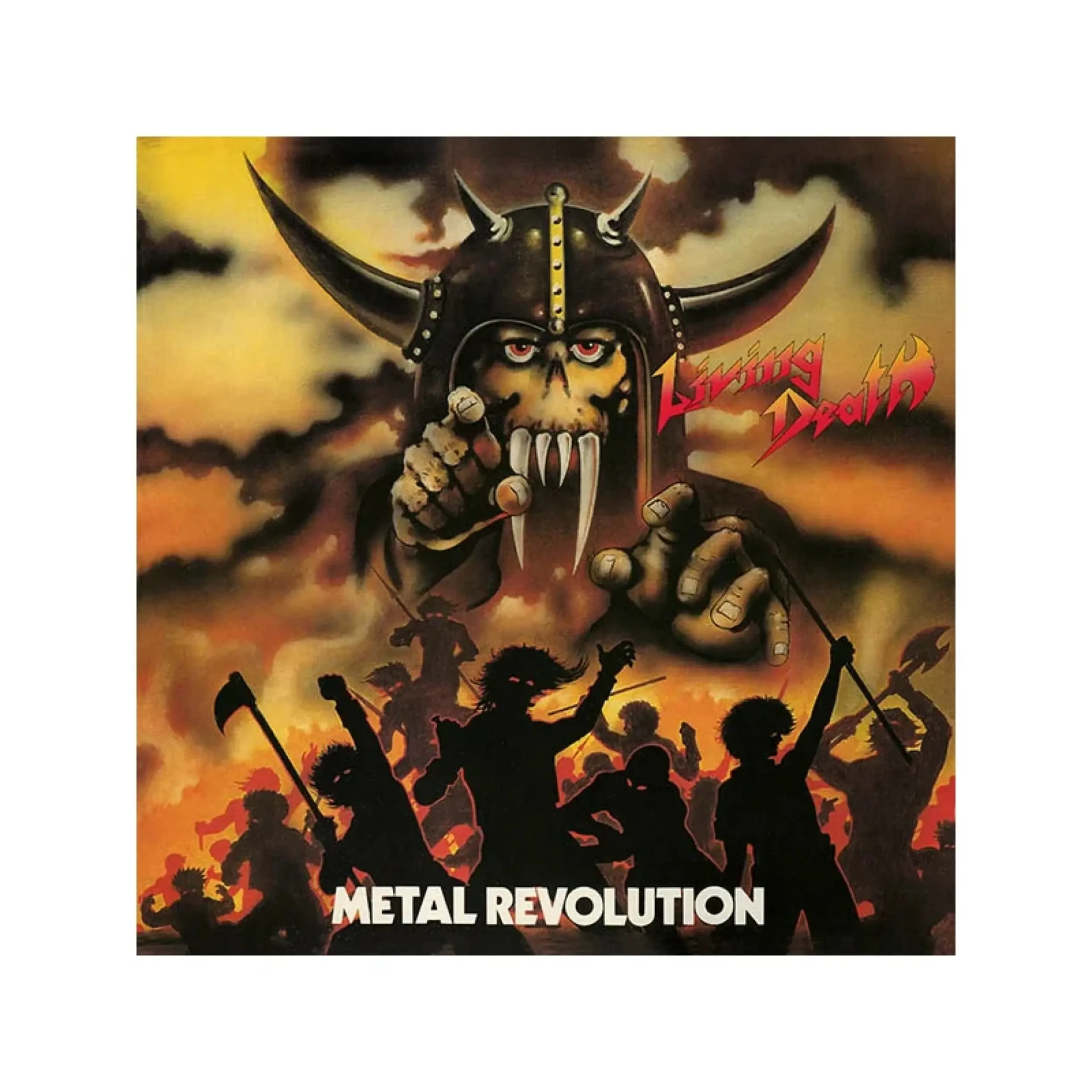 LIVING DEATH · Metal Revolution | ORANGE LP (Thrash Metal Vinyl) · Bild 1