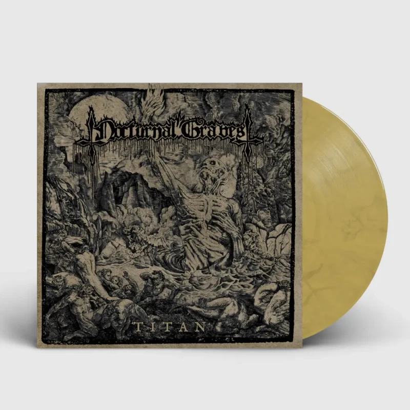 Nocturnal Graves · Titan | GOLD/BLACK LP