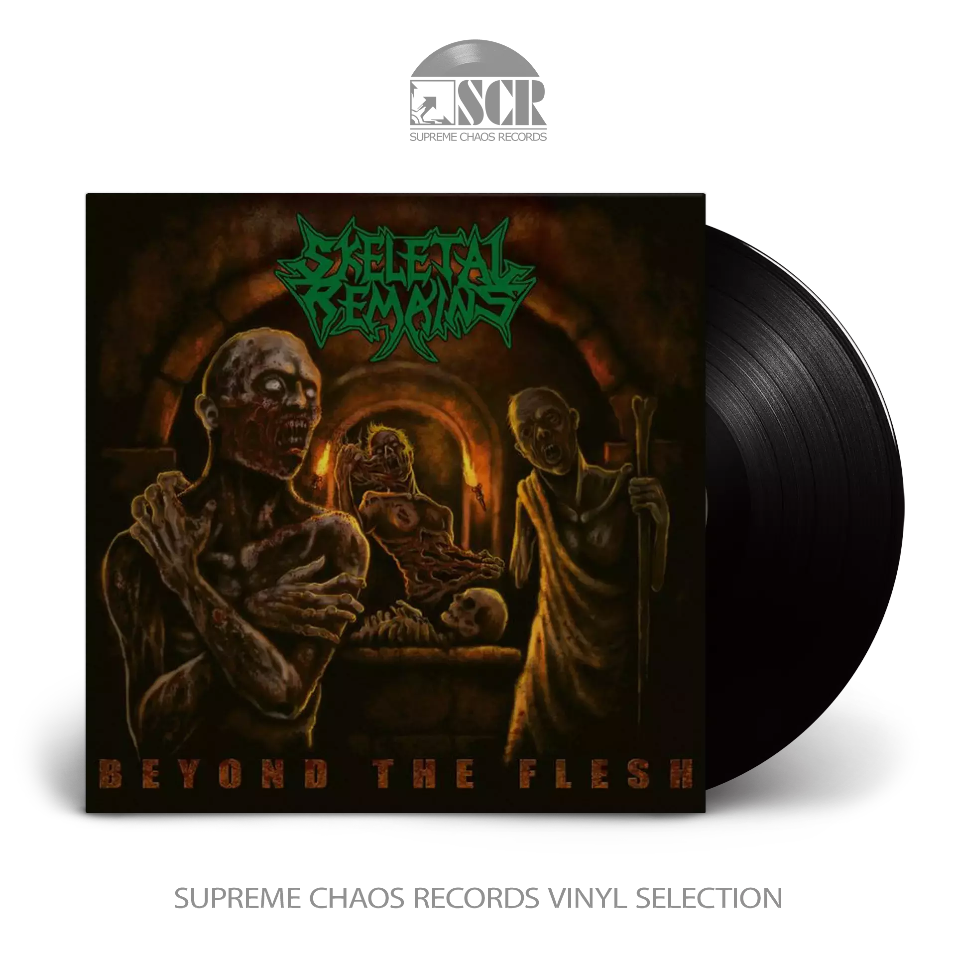 SKELETAL REMAINS - Beyond The Flesh (Re-Issue 2021) · BLACK LP SKELETAL REMAINS - Beyond The Flesh (Re-Issue 2021) · BLACK LP (Death Metal Vinyl)